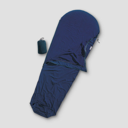 MummyLiner™ Microfleece - Dark Petrol- Right Side Zipper