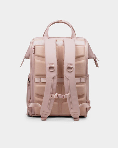 Portland Gear Cascade Getaway Backpack in Blush back view