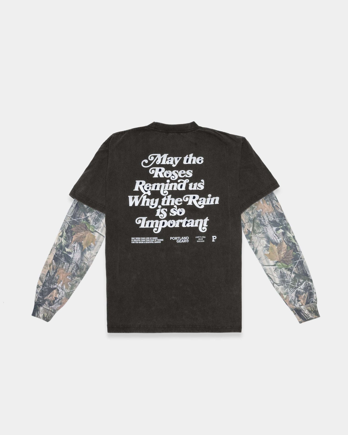 Slogan Layered Long Sleeve