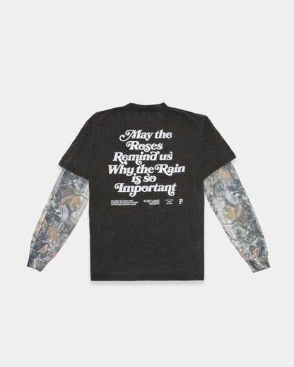Slogan Layered Long Sleeve
