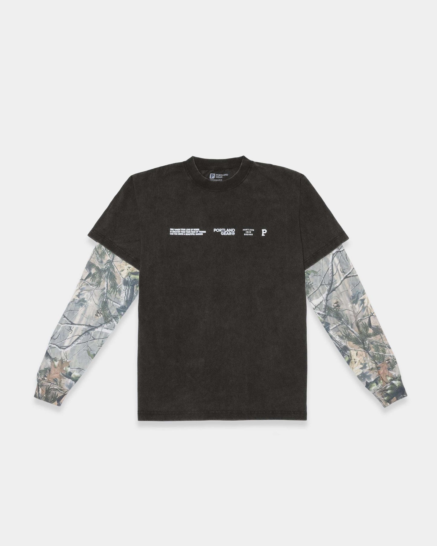 Slogan Layered Long Sleeve