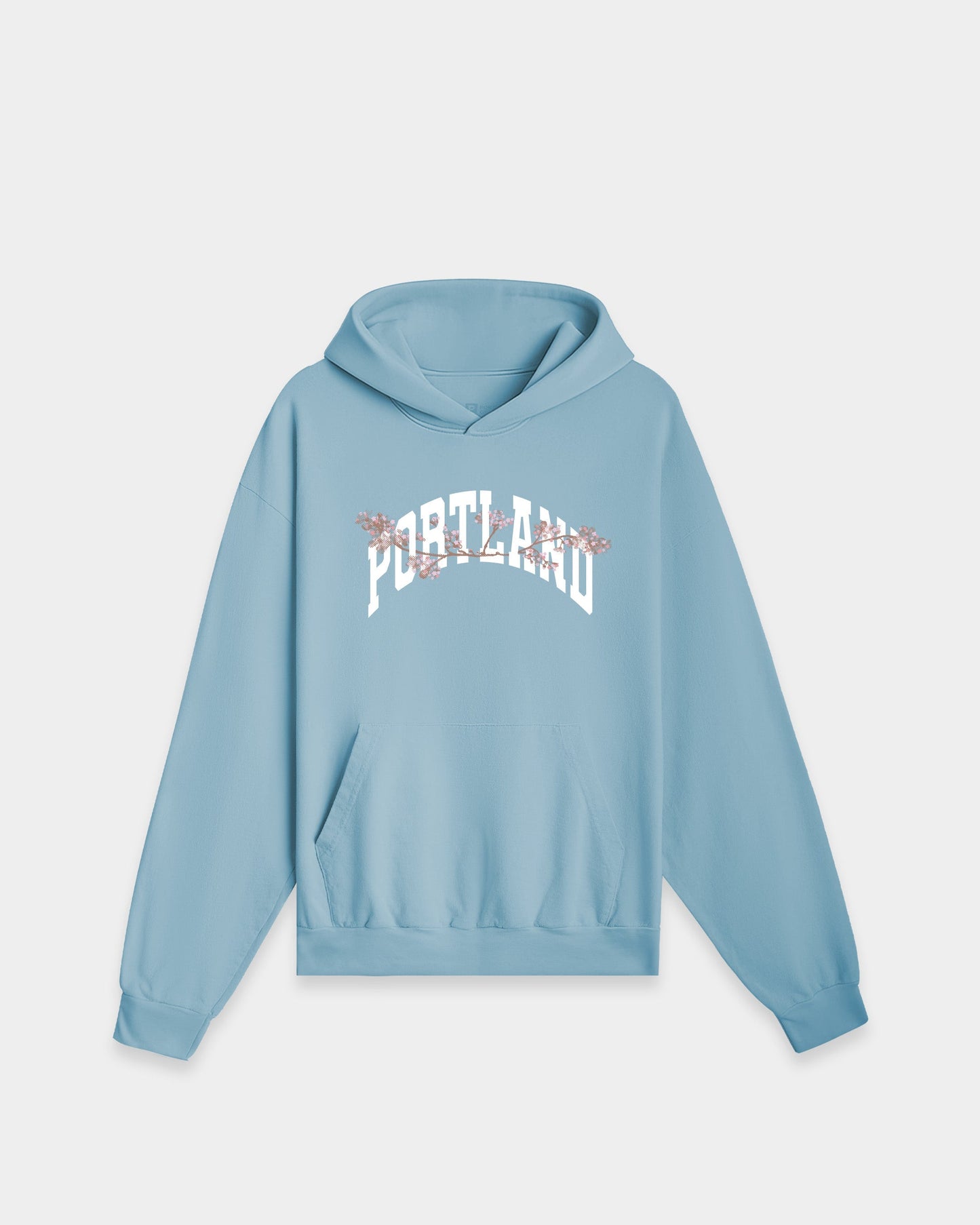 Sueded "CB" Arch Hoodie