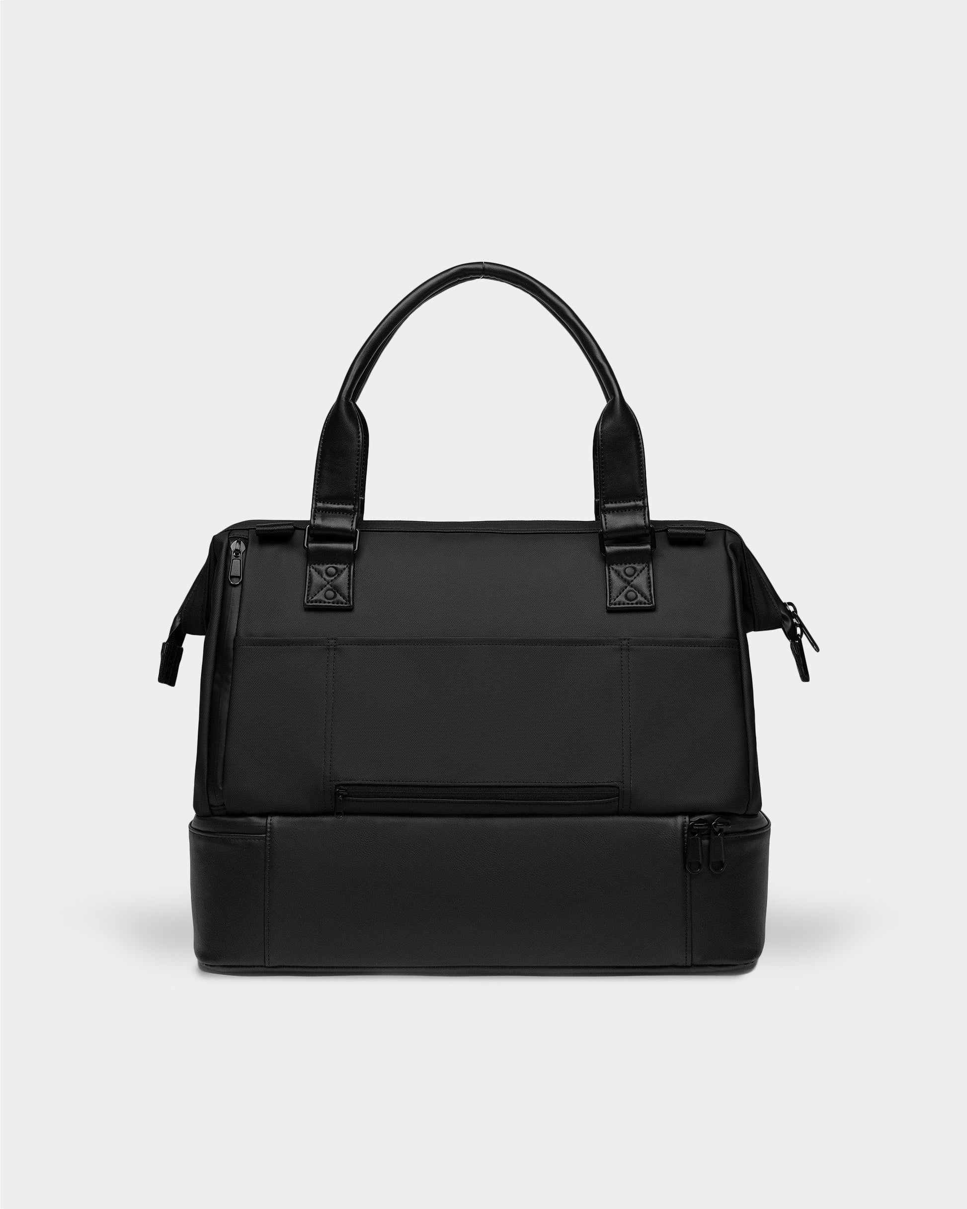 Portland Gear Cascade Weekender Compact back view in Black