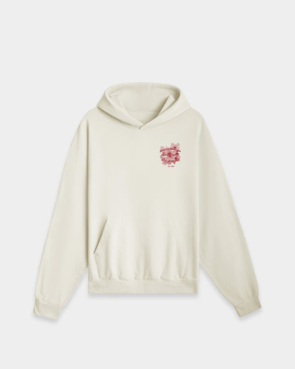Sueded Full Bloom Hoodie