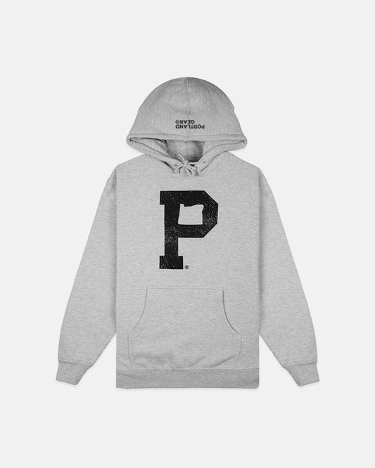 Portland Gear Soft-Blend "P" Hoodie - Grey