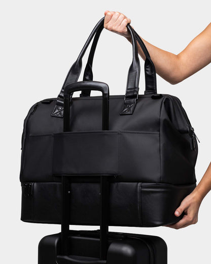Portland Gear Cascade Weekender on luggage in Black