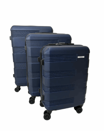Mirage Polli Hard Shell Lightweight 3 Piece Luggage Set - Stiles Supply Co.