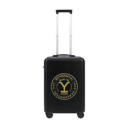 Yellowstone 22.5" Black Carry-On Suitcase Luggage - Stiles Supply Co.