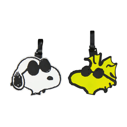 Peanuts Snoopy & Woodstock Luggage Tag 2-Piece Set - Stiles Supply Co.
