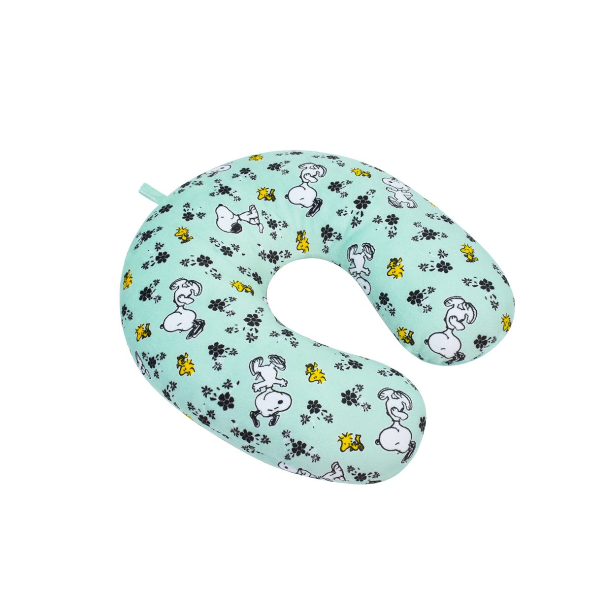 Peanuts Snoopy & Woodstock Flowers Travel Neck Pillow - Stiles Supply Co.