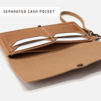 Range Leather Helena Clutch