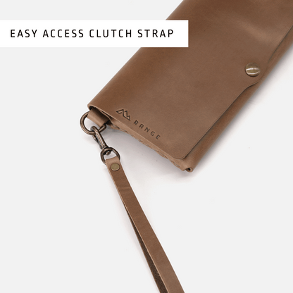 Range Leather Helena Clutch