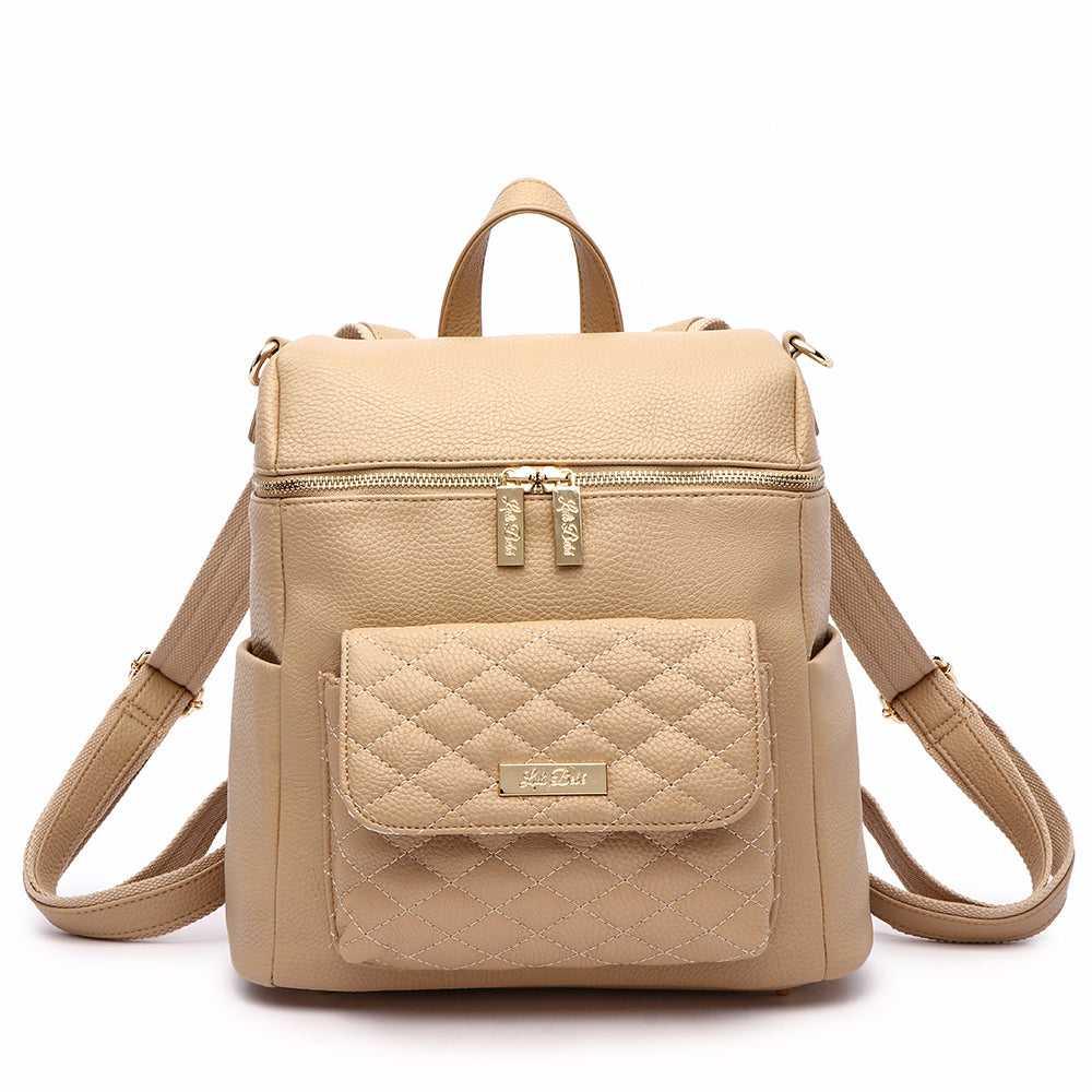 Luli Bebe Petit Diaper Bag Latte Brown
