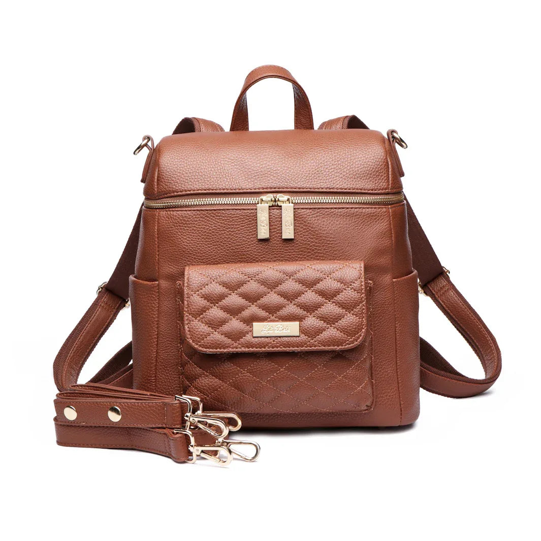 Luli Bebe Petit Diaper Bag Caramel