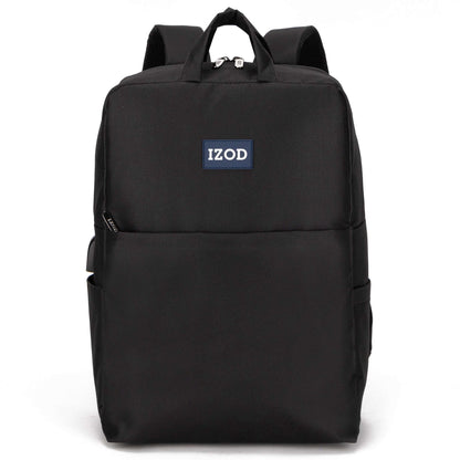 Mirage Izod Wisdom Slim Durable Laptop Backpack USB Charging Port - Stiles Supply Co.