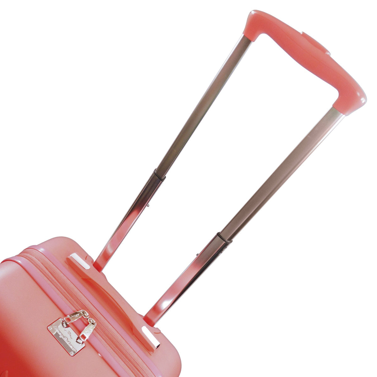 Tommy Bahama 22.5" Coral Hard-Sided 3D Pineapple Luggage with Drawstring Bag - Stiles Supply Co.