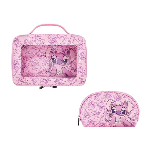 Disney Lilo & Stitch Angel 2-Piece Travel Cosmetic Case Set - Stiles Supply Co.