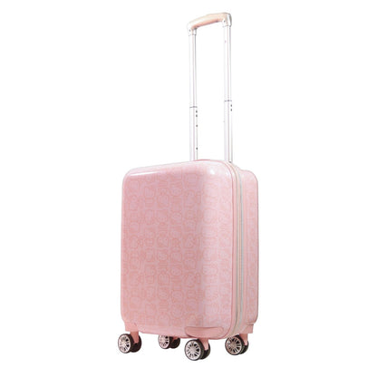 Ful Hello Kitty Pose All Over 22" Hard-Sided Luggage Pink - Stiles Supply Co.