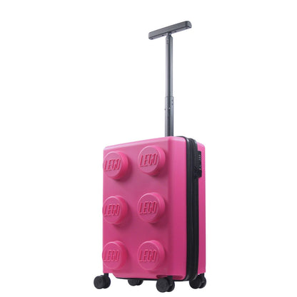 LEGO® Signature Brick Hot Pink Expandable 22" Carry-on Luggage - Stiles Supply Co.