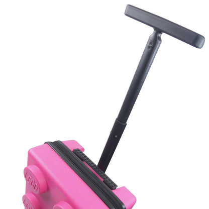 LEGO® Signature Brick Hot Pink Expandable 22" Carry-on Luggage - Stiles Supply Co.