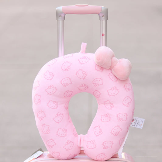 Hello Kitty Travel Neck Pillow Pink - Stiles Supply Co.
