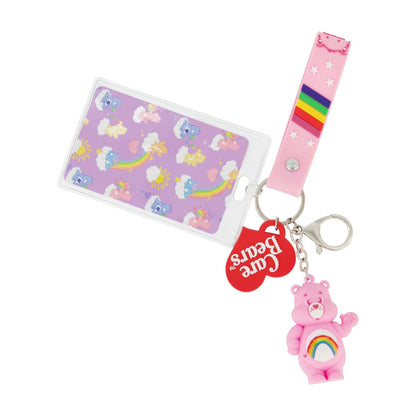 Care Bears Charm Lanyard Keychain and Card Holder Set - Stiles Supply Co.