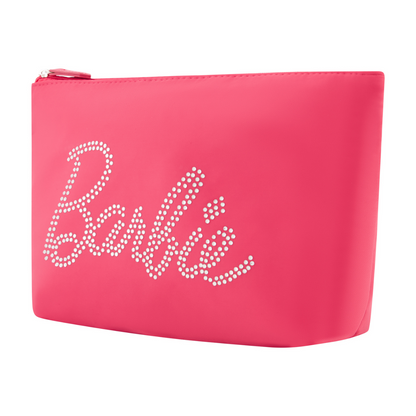 Barbie™ Rhinestone Logo Cosmetic Bag - Stiles Supply Co.