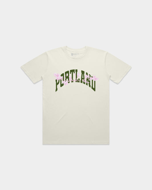 All-American Halftone Blossom Tee - Cream - Stiles Supply Co.