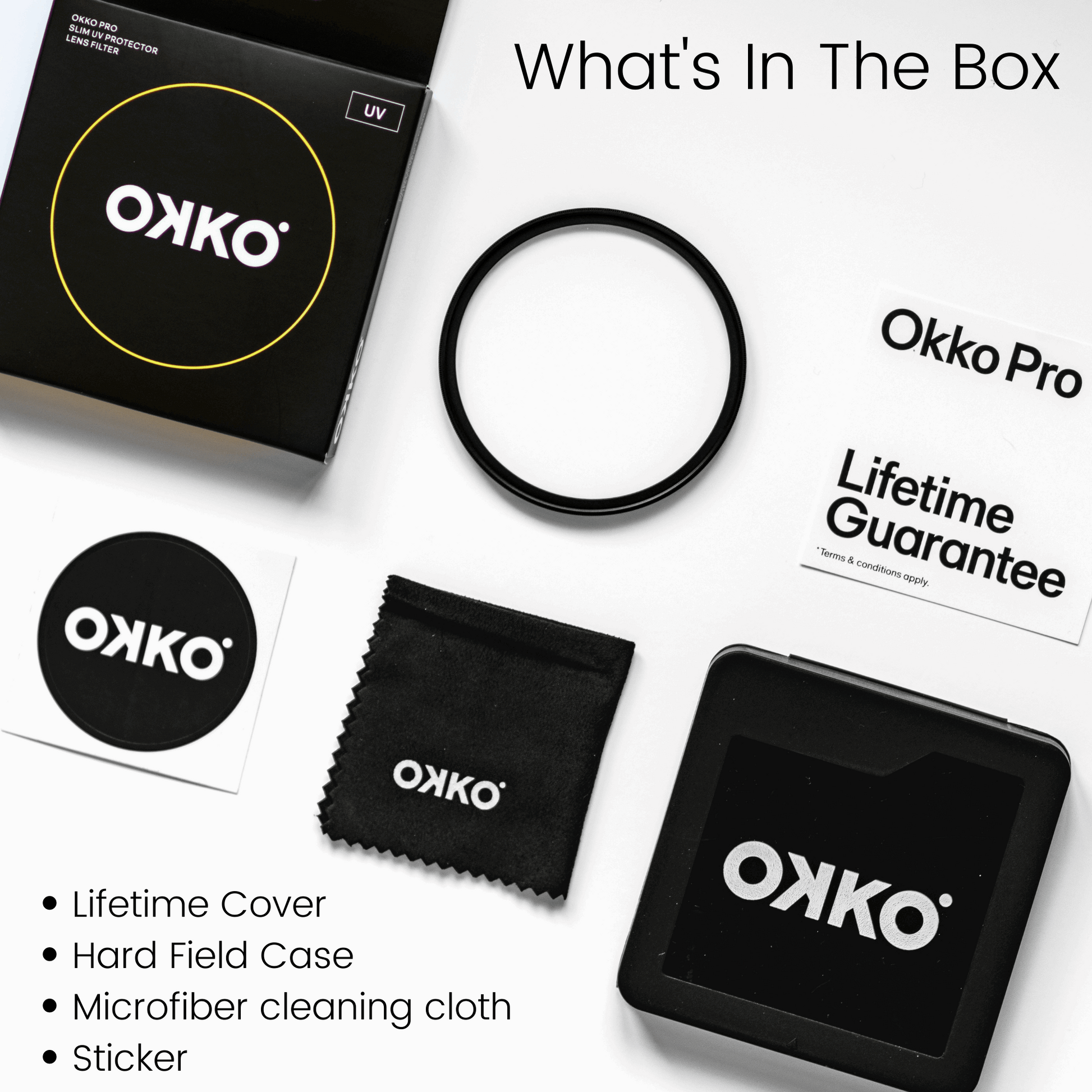 OKKO Pro UV Protection Lens Filter - Stiles Supply Co.