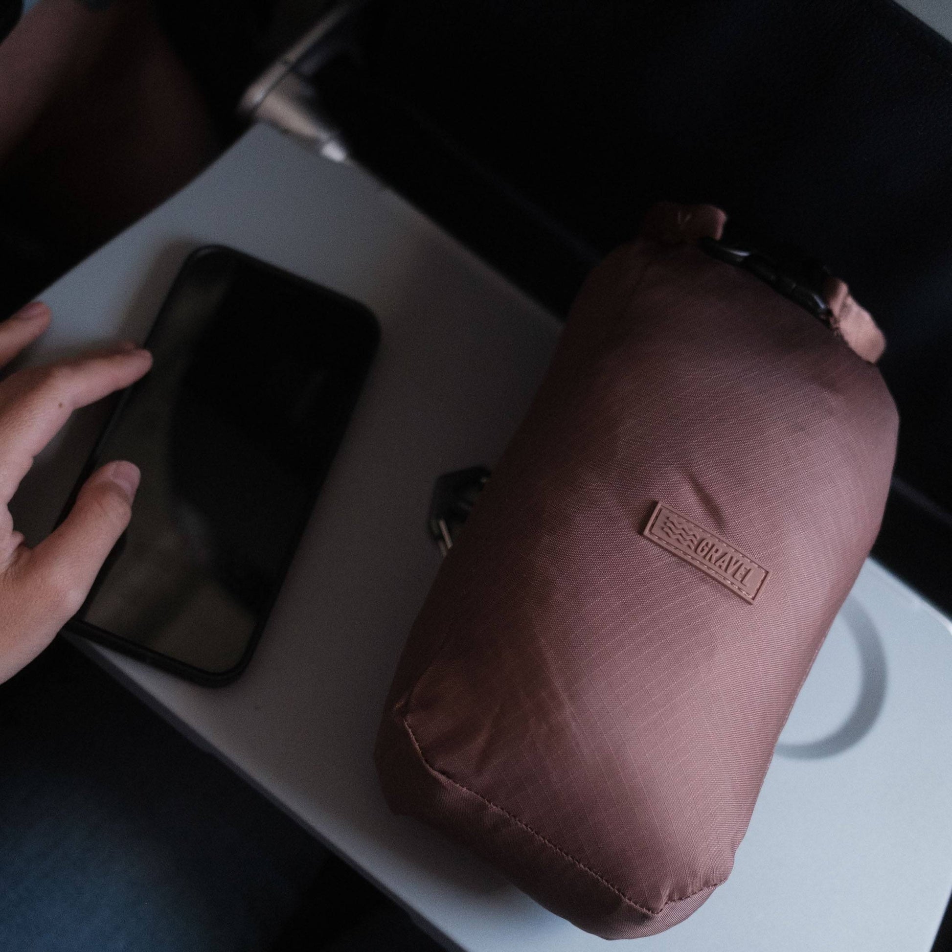 Gravel Layover™ Travel Blanket - Packable & Puffy | Quartz - Stiles Supply Co.