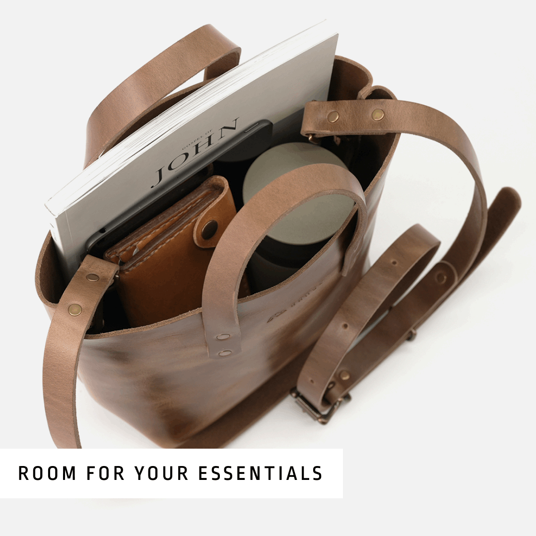 Range Leather Rainier Mini Crossbody Tote