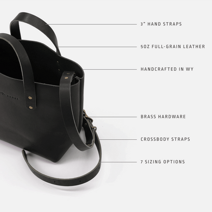 Range Leather Rainier Mini Crossbody Tote