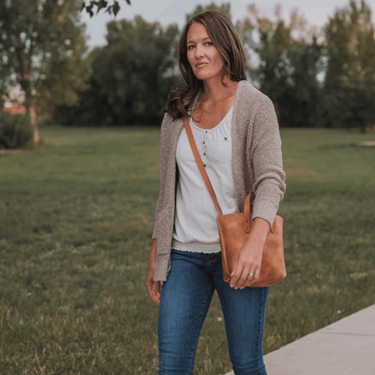 Range Leather Rainier Mini Crossbody Tote