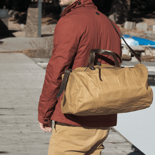 Will Leather Goods Rainline Canvas Duffle