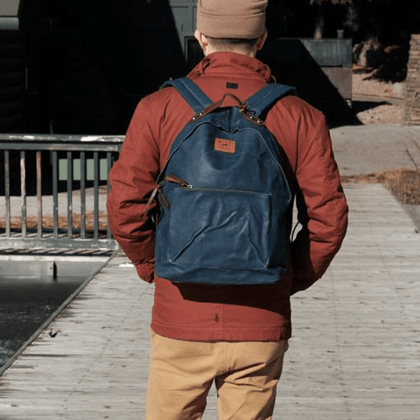 Will Leather Goods Rainline Canvas Daypack