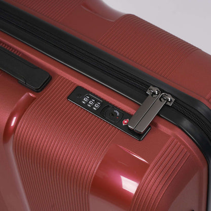 Sole Premise 20-inch Red Carry-On Hardcase Luggage