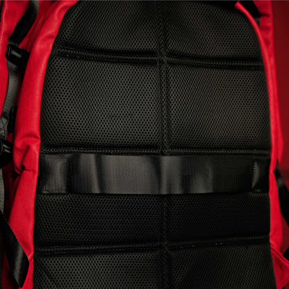 Sole Premise Red Leather Luxury Carry-On Patented Backpack (Only 300 Made)