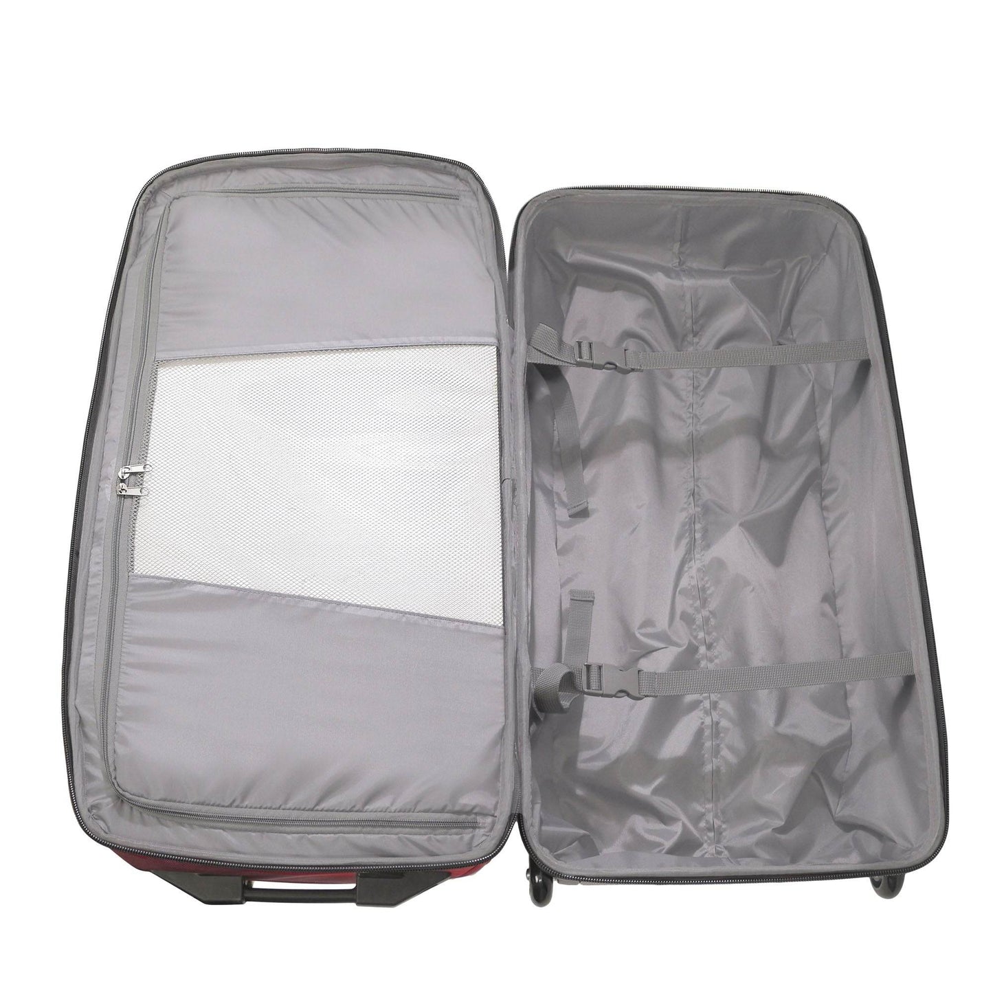 Workhorse 30" Split Level Dark Red FŪL Rolling Duffle Bag