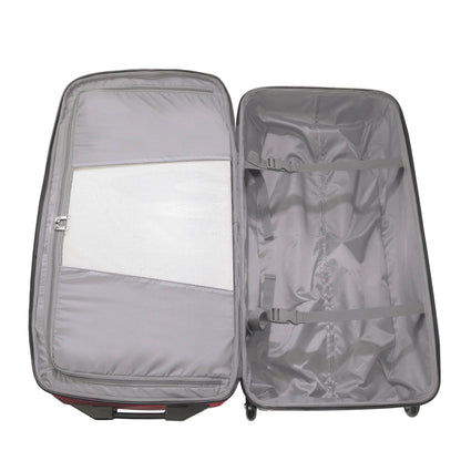 Workhorse 30" Split Level Dark Red FŪL Rolling Duffle Bag