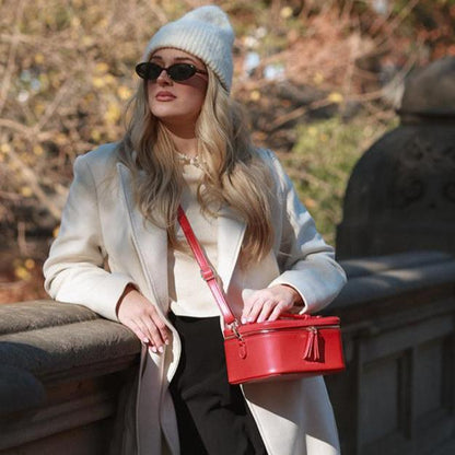 Hudson + Bleecker Jetsetter Train Case - Red