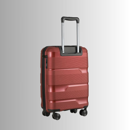 Sole Premise Red Hardcase 3-Piece Luggage Set