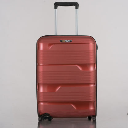 Sole Premise 20-inch Red Carry-On Hardcase Luggage