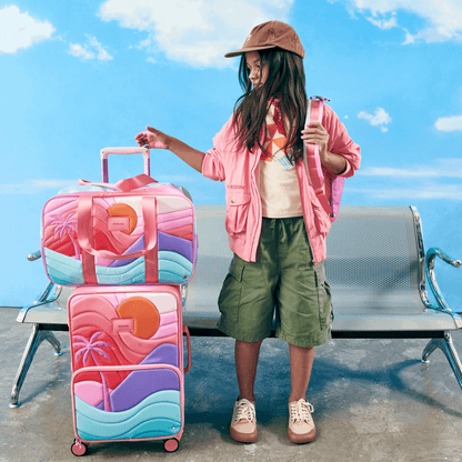 STATE Bags Logan Carry-On Kids Suitcase Sunset