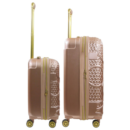 Disney Mickey Mouse Rolling Suitcases 2 Piece Set Rose Gold - Stiles Supply Co.