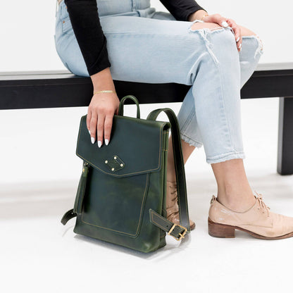 Lifetime Leather Co. Leather Rucksack - Stiles Supply Co.