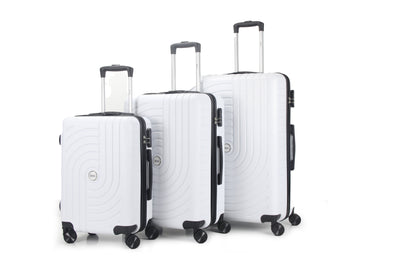Mirage Sally Hard Shell Lightweight 3 Piece Luggage Set - Stiles Supply Co.