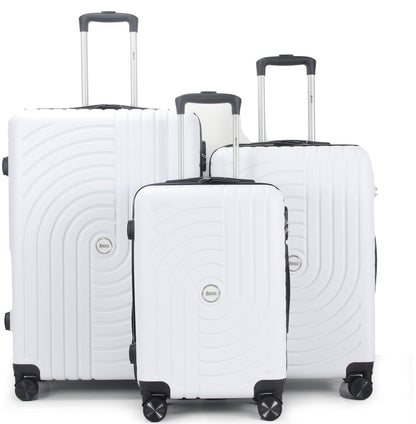 Mirage Sally Hard Shell Lightweight 3 Piece Luggage Set - Stiles Supply Co.