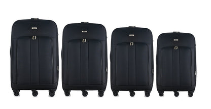 Mirage Sean Softside Lightweight 4-Piece Luggage Set - Stiles Supply Co.