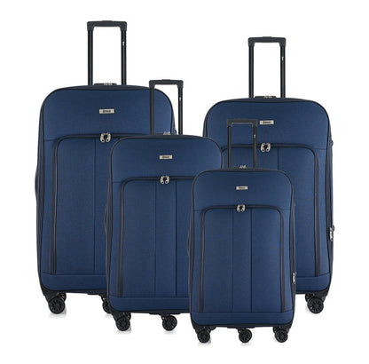 Mirage Sean Softside Lightweight 4-Piece Luggage Set - Stiles Supply Co.