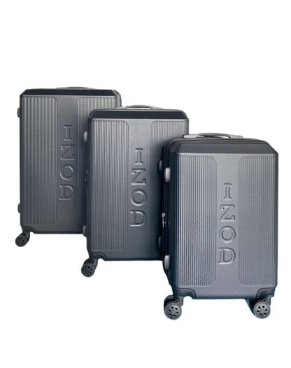 Mirage IZOD Skye Expandable Hard shell 3 Piece Luggage Set - Stiles Supply Co.